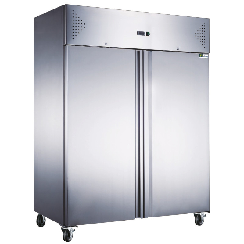 Armoire réfrigérée inox gn 2/1 - 1400 l - positive - 2 portes - AFI COLLIN-LUCY