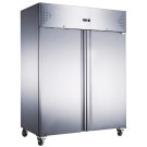 Armoire réfrigérée inox gn 2/1 - 1400 l - positive - 2 portes - AFI COLLIN-LUCY