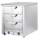 Tiroir chauffant professionnel - 3 GN 1/1 - 40-80°C - 2200W - Casselin  au meilleur prix sur Restock CHR