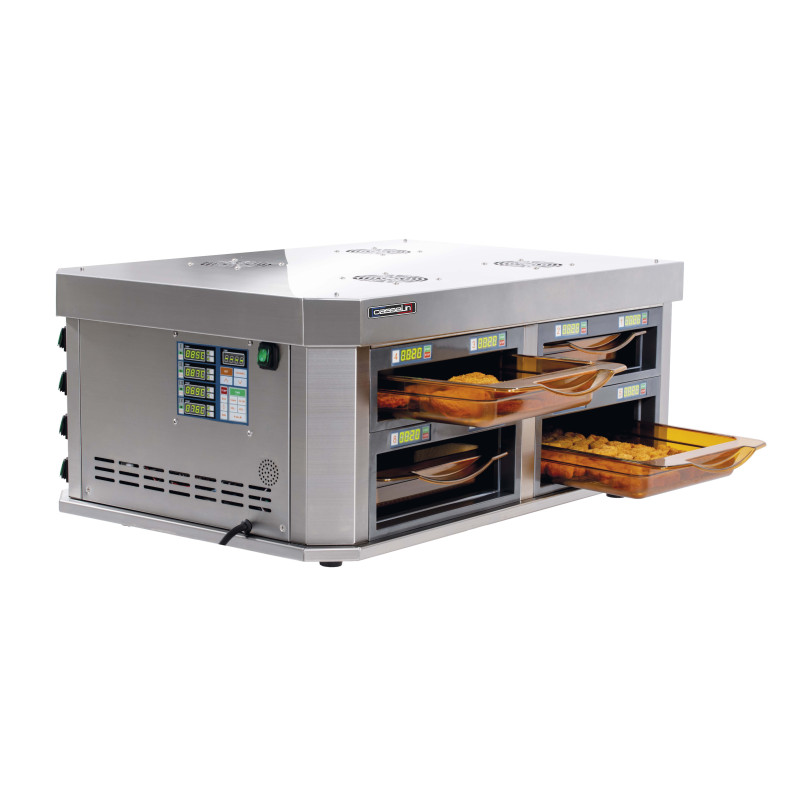 Coffre de maintien en température - Horizontal - 4 GN 1/1 - 3000W - Casselin  au meilleur prix sur Restock CHR