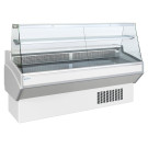 Comptoir d'exposition - vitrage droit - prof 820 mm - froid ventilé - AL250V - AFI COLLIN-LUCY