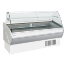 Comptoir d'exposition - vitrage bombé - prof 931 mm - froid ventilé - BE150BV - AFI COLLIN-LUCY