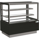 Vitrine pâtisserie - vitrage droit - 2 étagères - 580 l - AFI COLLIN-LUCY