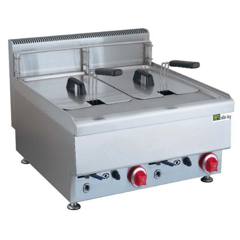 Friteuse électrique - gamme top 650 - 12,5 + 12,5 l - AFI COLLIN-LUCY