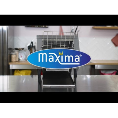 Grille-pain à convoyeur - 300 tranches/heure - Vitesse ajustable - Maxima  au meilleur prix sur Restock CHR