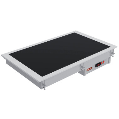 Elément vitrocéramique noire 5x GN 1/1 - Diamond  au meilleur prix sur Restock CHR