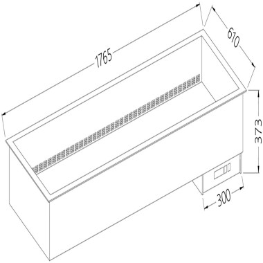 Elément bain-marie 5x GN 1/1 à sec ventilé - Diamond  au meilleur prix sur Restock CHR