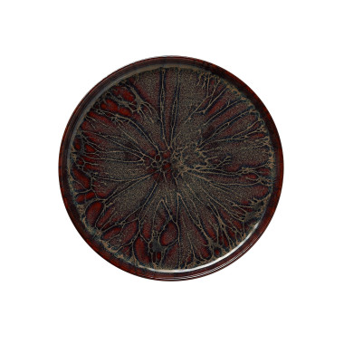 Assiette plate Ø 28 cm amazonas ROCKZZERO à la pièce - Was Germany