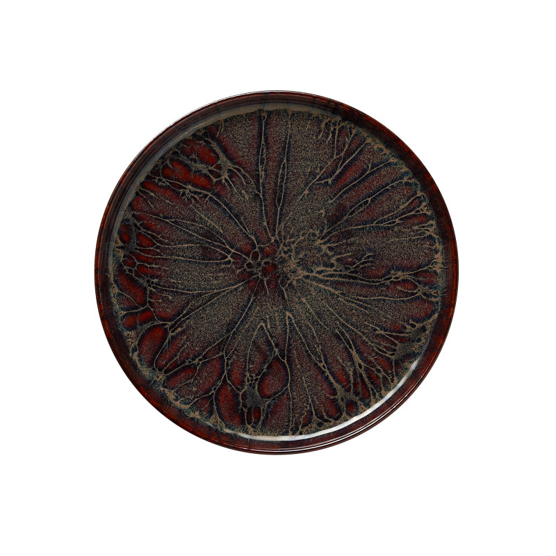 Assiette plate Ø 28 cm amazonas ROCKZZERO à la pièce - Was Germany
