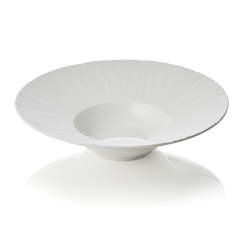 Assiette à pâtes Ø 27 cm blanche MAYA SHIRO à la pièce - Was Germany