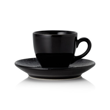 Tasse expresso & soucoupe 90 ml VIDA NIGHT à la pièce - Was Germany