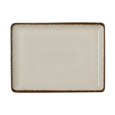 Plat rectangulaire 27 x 20 cm SMILLA SAND à la pièce - Was Germany