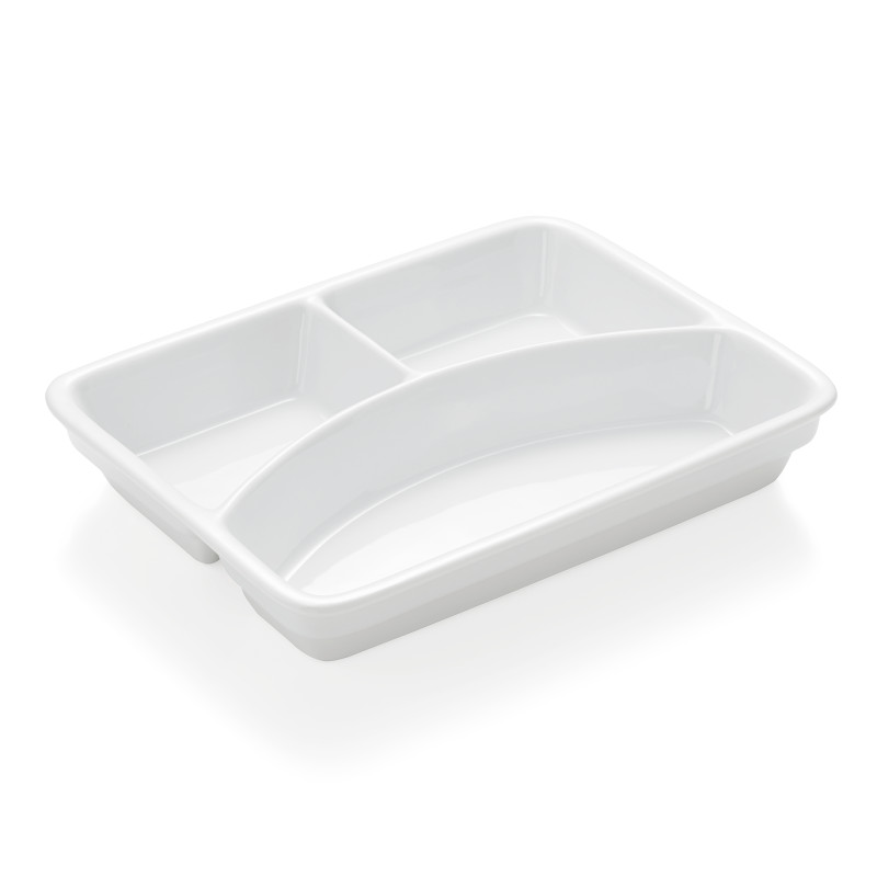 Conteneur alimentaire 3 compartiments 23,5 x 17,5 cm HAMBURG SYSTEM à la pièce - Was Germany