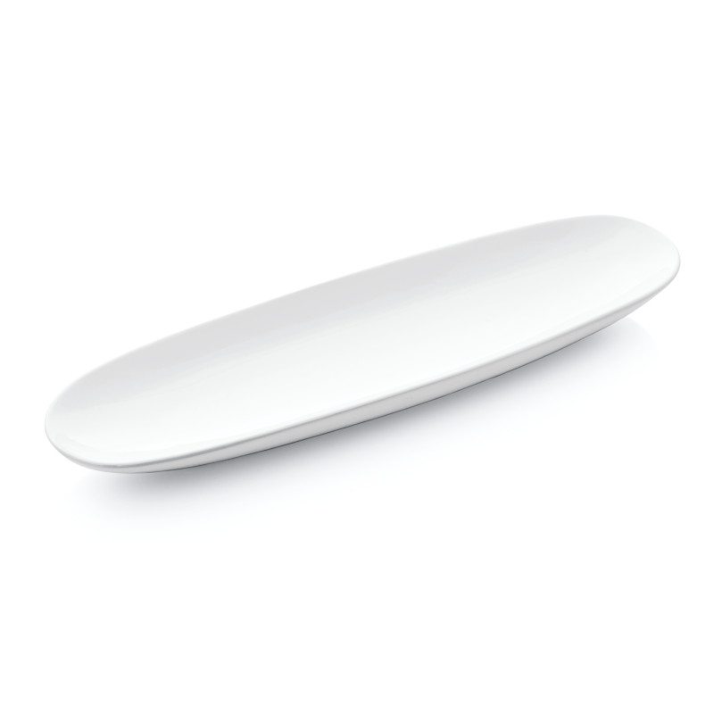 Plat oval porcelaine 36 x 9,5 cm à la pièce - Was Germany