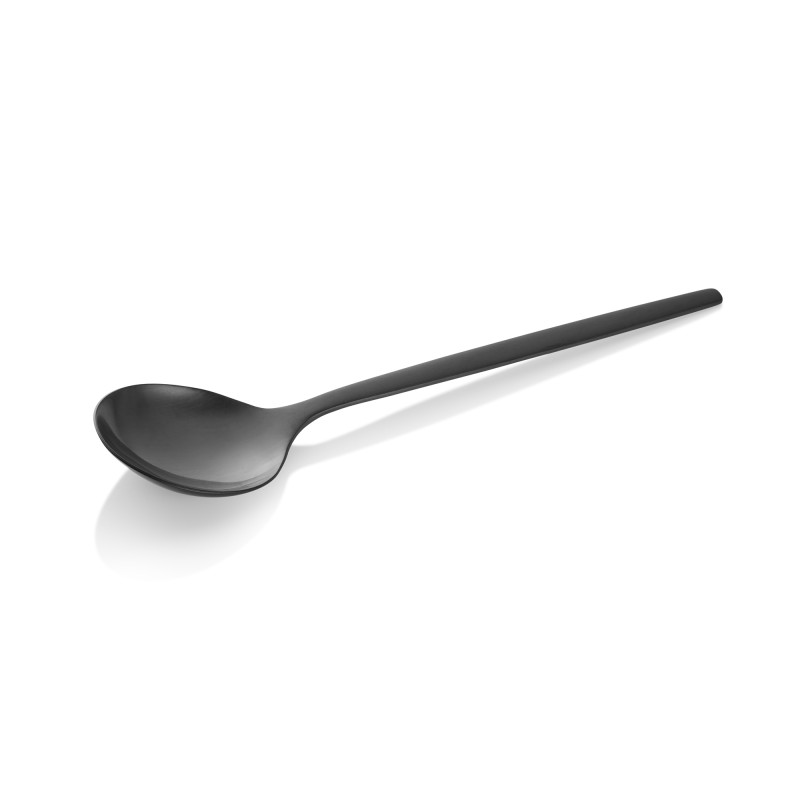 Cuillère à soupe ronde 18 cm ALEX BLACK à la pièce - Was Germany