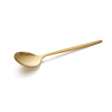 Cuillère à soupe ronde ALEX GOLD à la pièce - Was Germany