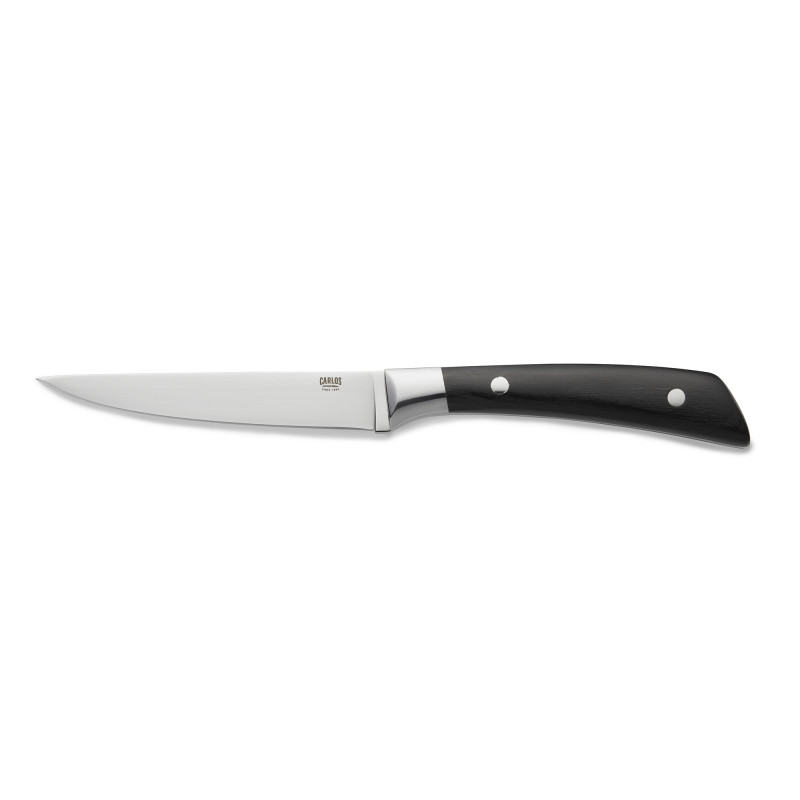 Couteau à steak manche pakka noir 23,9 cm CARLOS à la pièce - Was Germany