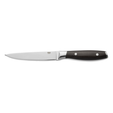Couteau à steak manche frêne noir 25 cm CARLOS à la pièce - Was Germany