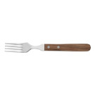 Fourchette à steak 20 cm manche en noyer à la pièce - Was Germany