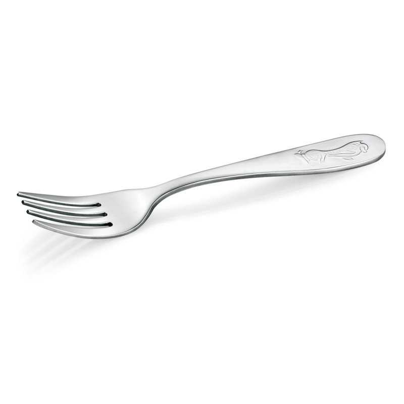Fourchette enfant motif pingouin 14 cm MARIE à la pièce - Was Germany