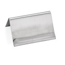 Porte-carte 6 x 4,5 cm H 3,5 cm inox à la pièce - Was Germany