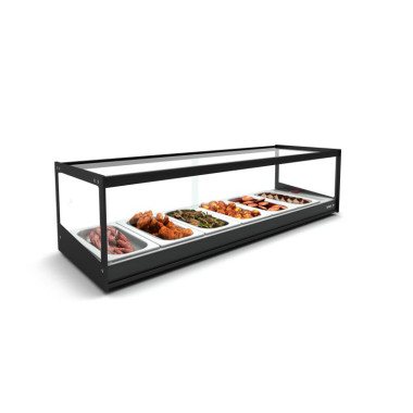 Vitrine Chaude Logic - 840 mm - Bain-Marie - Sayl  au meilleur prix sur Restock CHR