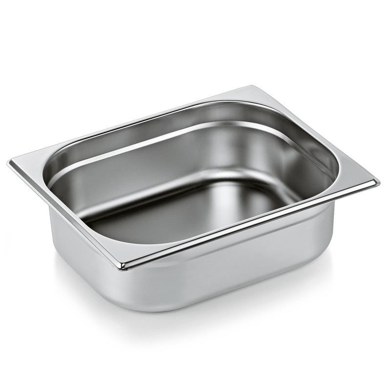 Bac inox GN 1/2 H 100 mm 6,5 ltr GN ESSENTIALS à la pièce - Was Germany