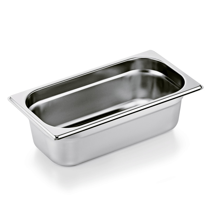 Bac inox GN 1/3 H 100 mm 4 ltr GN ESSENTIALS à la pièce - Was Germany