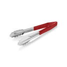 Pince universelle HACCP 23 cm rouge inox 18/0 - Was Germany