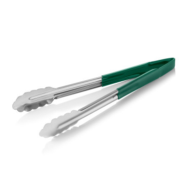 Pince universelle HACCP 30 cm vert inox 18/0 - Was Germany