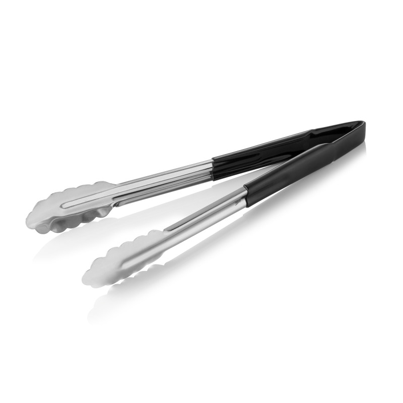 Pince universelle HACCP 30 cm noir inox 18/0 - Was Germany