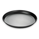 Plaque à pizza ronde Ø 36 cm H 2,5 cm acier bleu à la pièce - Was Germany