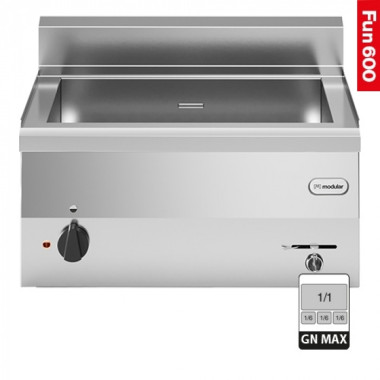 Bain marie - 1 x GN 1/1  3 x GN 1/6 - Fun 600 - Electrique - Modular MODULAR au meilleur prix sur Restock CHR