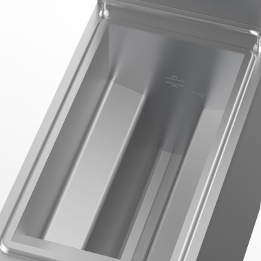 Friteuse gaz 1 cuve "Y" 14 litres sur armoire - Diamond  au meilleur prix sur Restock CHR