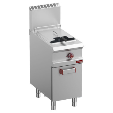 Friteuse gaz 1 cuve "Y" 21 lit. (21 kW) sur meuble fermé - Diamond  au meilleur prix sur Restock CHR