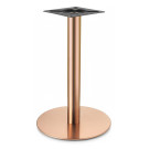 Pied de table Rond Cuivre Inox - Madrid Mobiliario