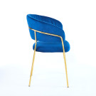 Chaise ISA - Bleu - Lot de 4 - Madrid Mobiliario