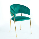 Chaise ISA - Vert - Madrid Mobiliario