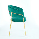 Chaise ISA - Vert - Madrid Mobiliario
