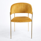 Chaise ISA - Moutarde - Madrid Mobiliario