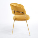 Chaise ISA - Moutarde - Madrid Mobiliario