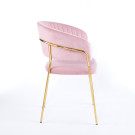 Chaise ISA - Rose - Lot de 4 - Madrid Mobiliario