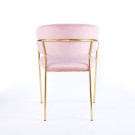 Chaise ISA - Rose - Lot de 4 - Madrid Mobiliario