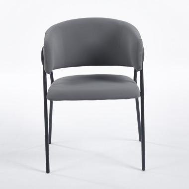 Chaise TANI Simili-cuir - Lot de 4 - Madrid Mobiliario