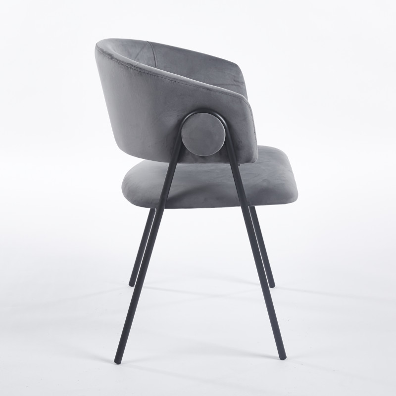 Chaise TANI Simili-cuir - Lot de 4 - Madrid Mobiliario