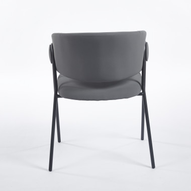 Chaise TANI Simili-cuir - Lot de 4 - Madrid Mobiliario