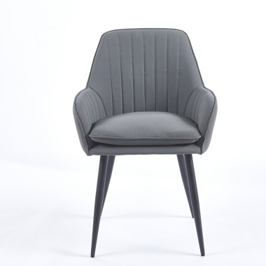 Chaise QUITTO Simili-cuir - Lot de 4 - Madrid Mobiliario