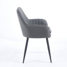 Chaise QUITTO Simili-cuir - Lot de 4 - Madrid Mobiliario