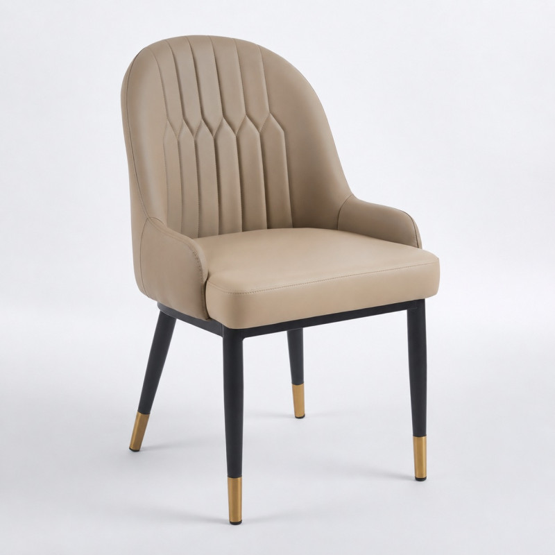 Chaise MAJO - Beige - Madrid Mobiliario