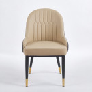 Chaise MAJO - Beige-Gris - Lot de 4 - Madrid Mobiliario